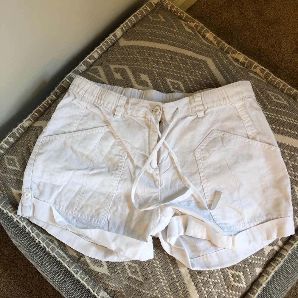White Shorts